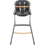 Beaba Up & Down 改良版可調節高腳餐椅 (礦物灰/六種高度/五點安全帶)